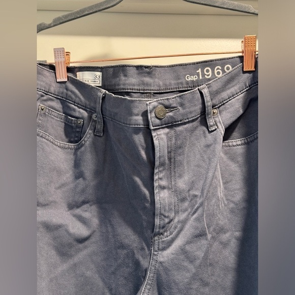 Gap high rise skinny size 33. Like new, blue/grey. Some stretch. - Picture 3 of 7